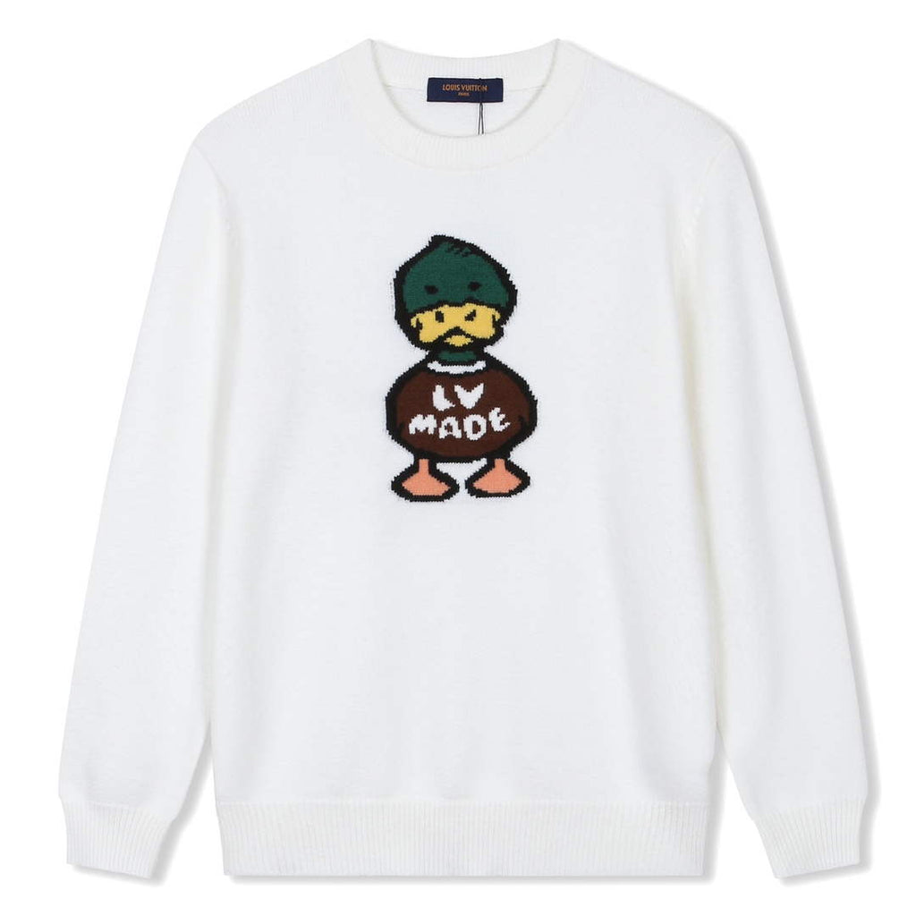 LV 1A9GO5 Men's Women's High-density cashmere-blend sweater L55745