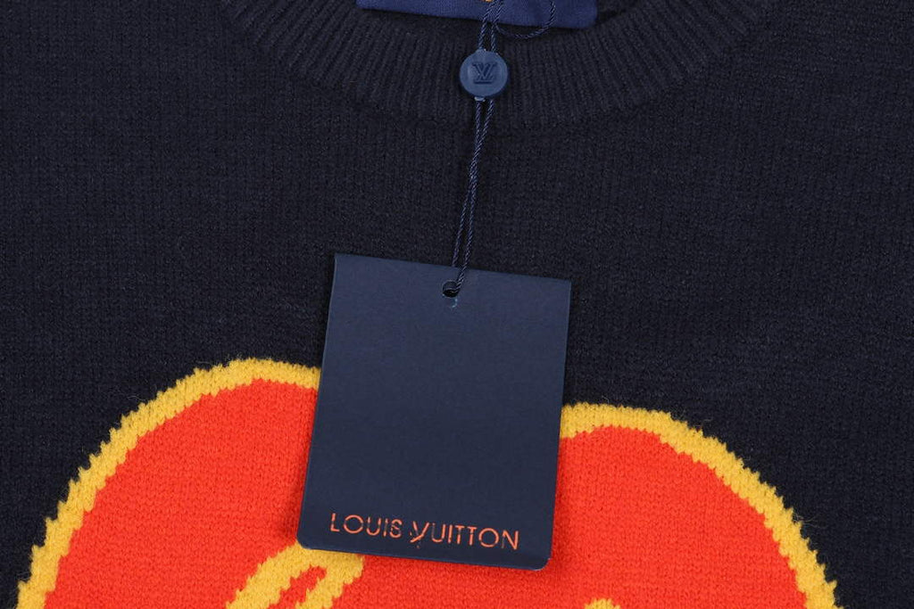 LV 1A9GO5 Men's Women's High-density cashmere-blend sweater L55746