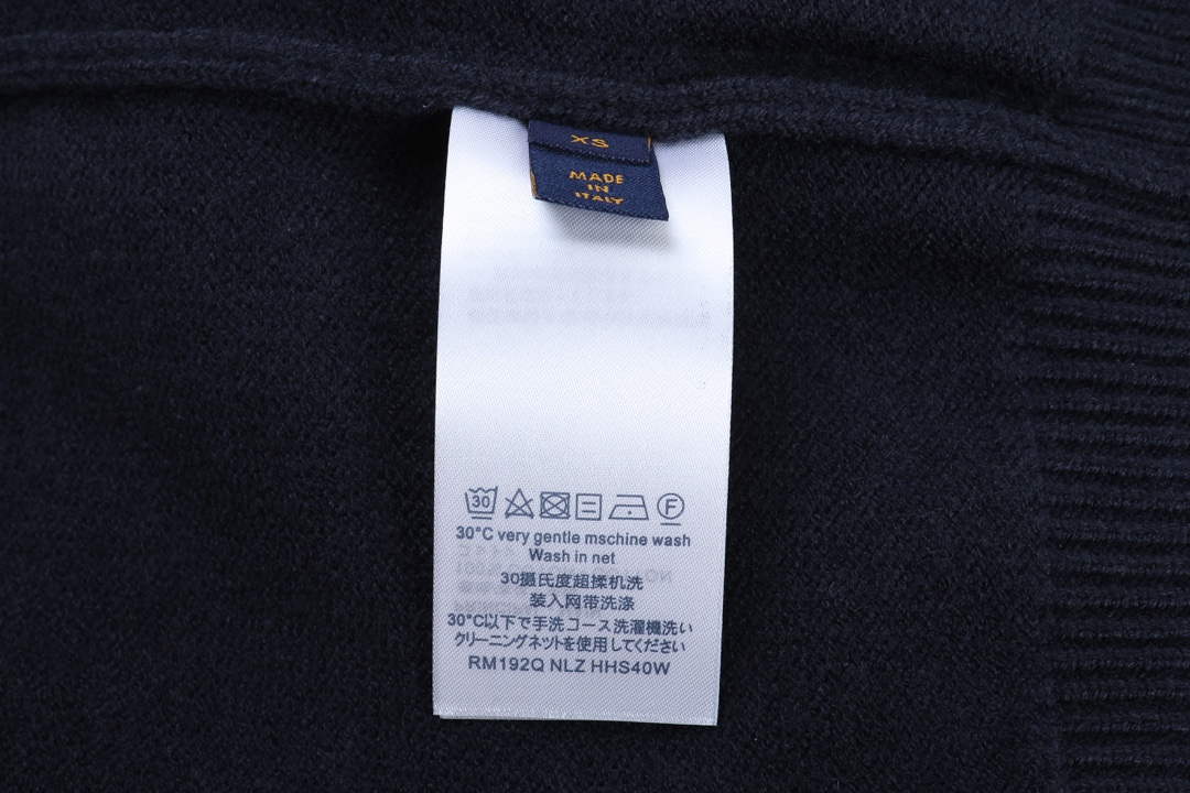 LV 1A9GO5 Men's Women's High-density cashmere-blend sweater L55746
