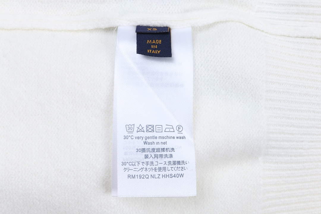 LV 1A9GO5 Men's Women's High-density cashmere-blend sweater L55747