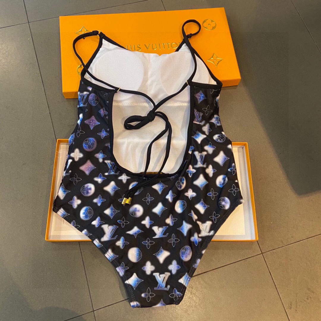 LV 1A9N6M Louis Vuitton Mahina Monogram One Piece Swimsuit