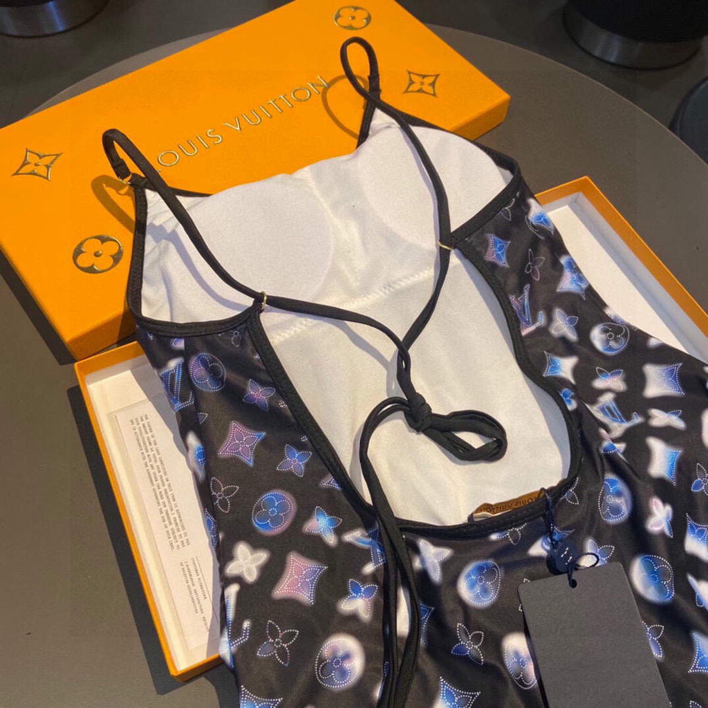 LV 1A9N6M Louis Vuitton Mahina Monogram One Piece Swimsuit
