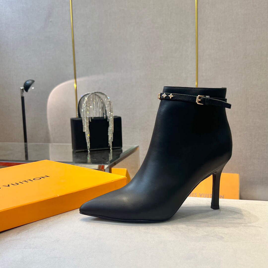 LV 1A9P35 Louis Vuitton Women's Signature Ankle Boot L66526 - 35 - View 2