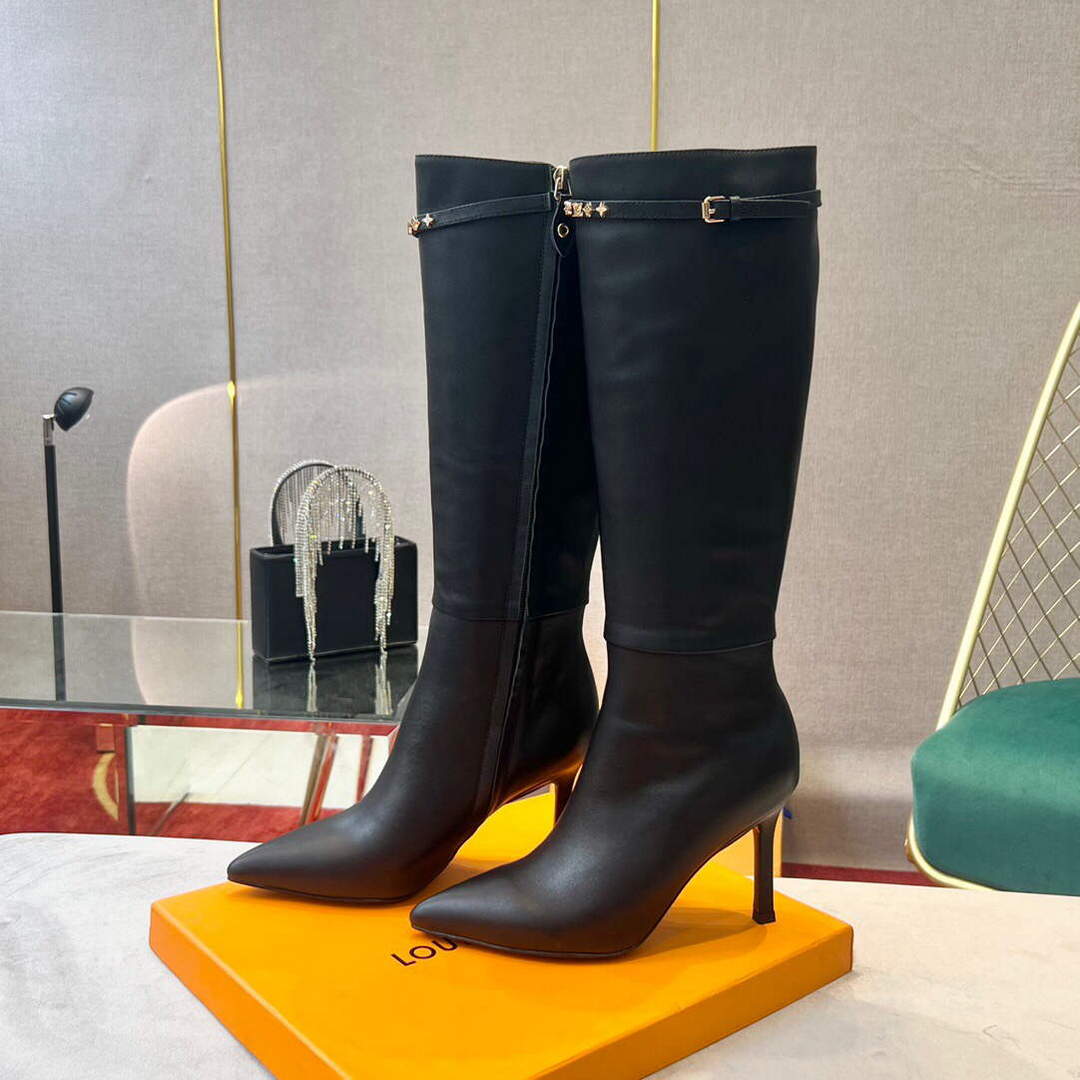 LV 1A9P46 Louis Vuitton Women's Signature High Boots L66531