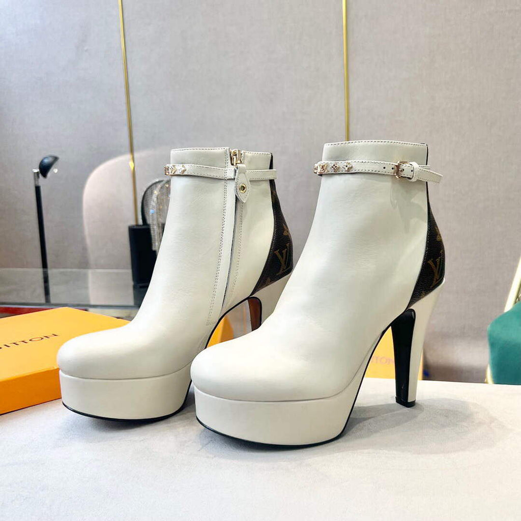 LV 1A9SEE Louis Vuitton Women's Afterglow Plankle Boot L66525