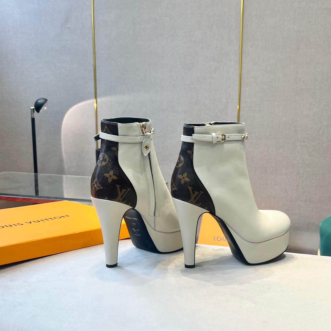 LV 1A9SEE Louis Vuitton Women's Afterglow Plankle Boot L66525