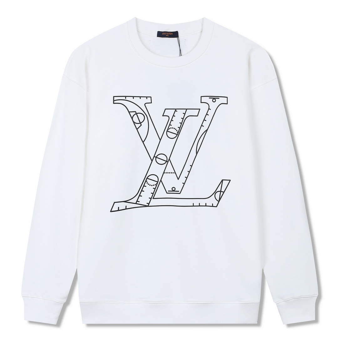 LV 1A9SVP Men's Women's Hoodie Crew Neck Sweatshirt L55749