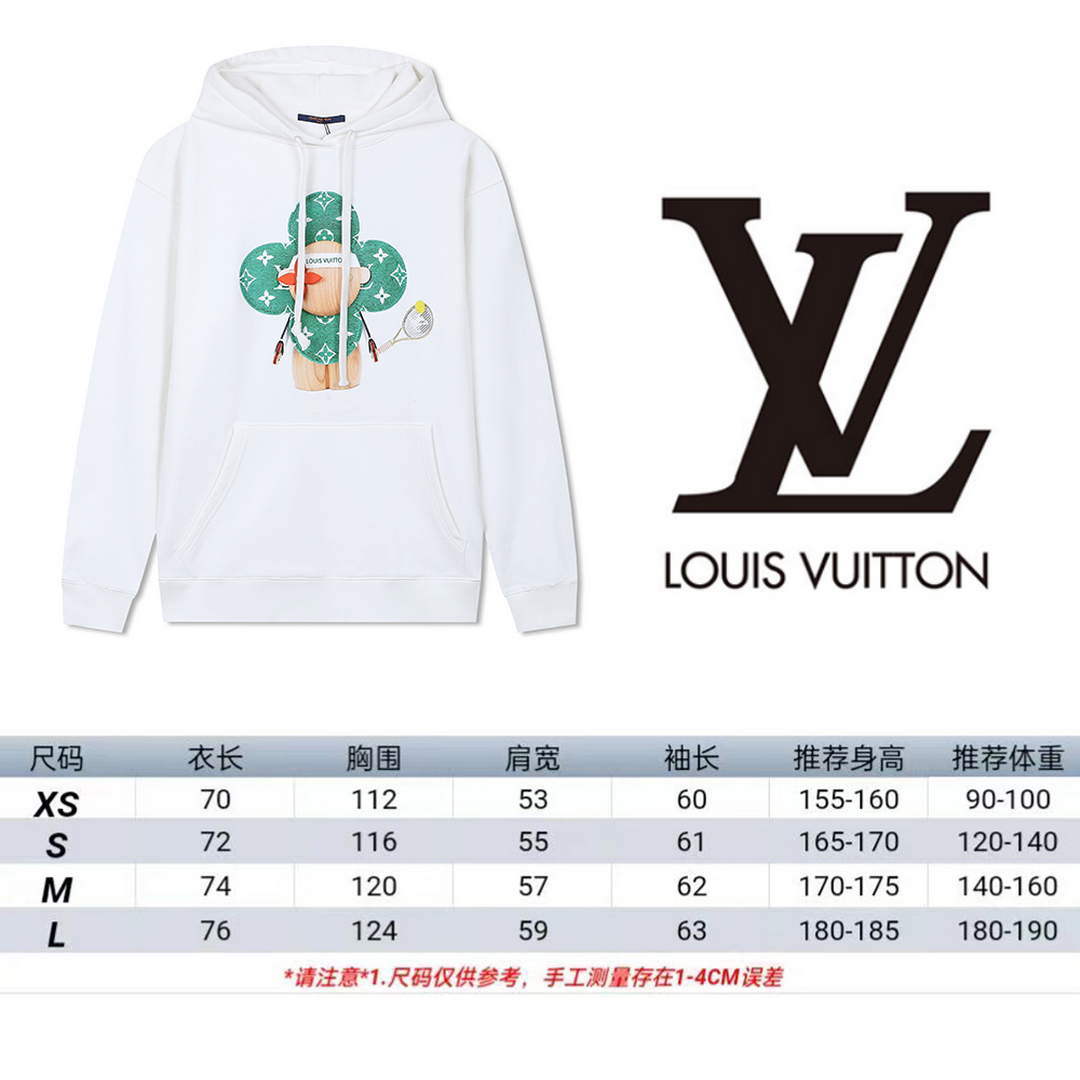 LV 1A9SVP Men's Women's Hoodie Crew Neck Sweatshirt L55751