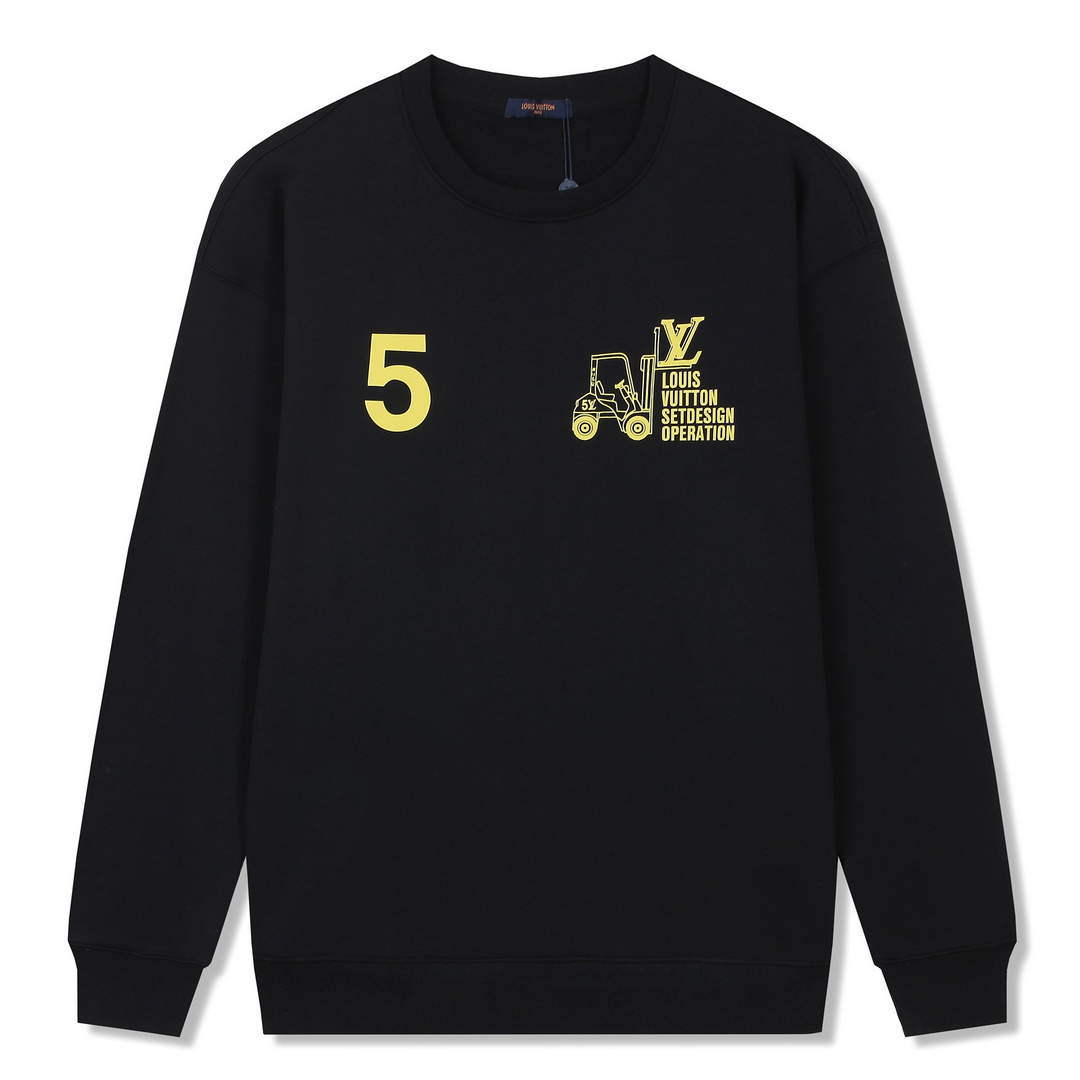 LV 1A9SVP Men's Women's Hoodie Crew Neck Sweatshirt L55752
