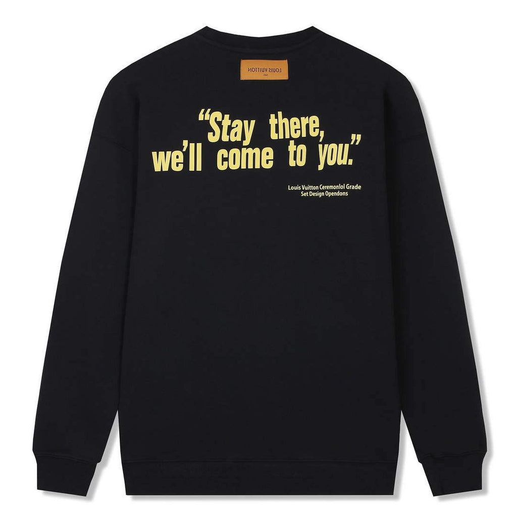LV 1A9SVP Men's Women's Hoodie Crew Neck Sweatshirt L55752