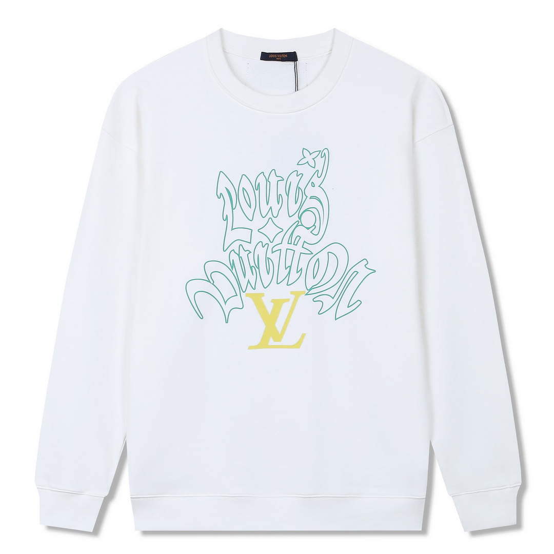 LV 1A9SVP Men's Women's Hoodie Crew Neck Sweatshirt L55757