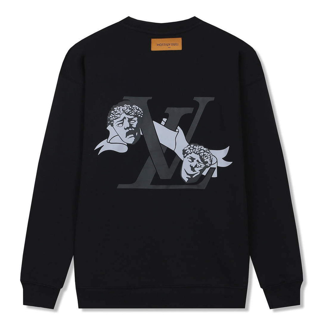 LV 1A9SVP Men's Women's Hoodie Crew Neck Sweatshirt L55758
