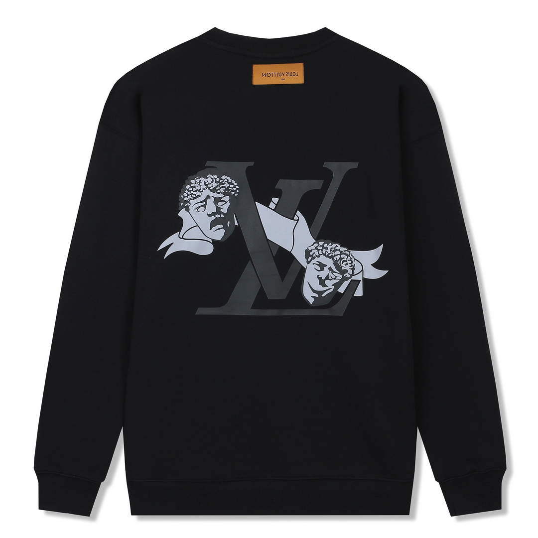 LV 1A9SVP Men's Women's Hoodie Crew Neck Sweatshirt L55758