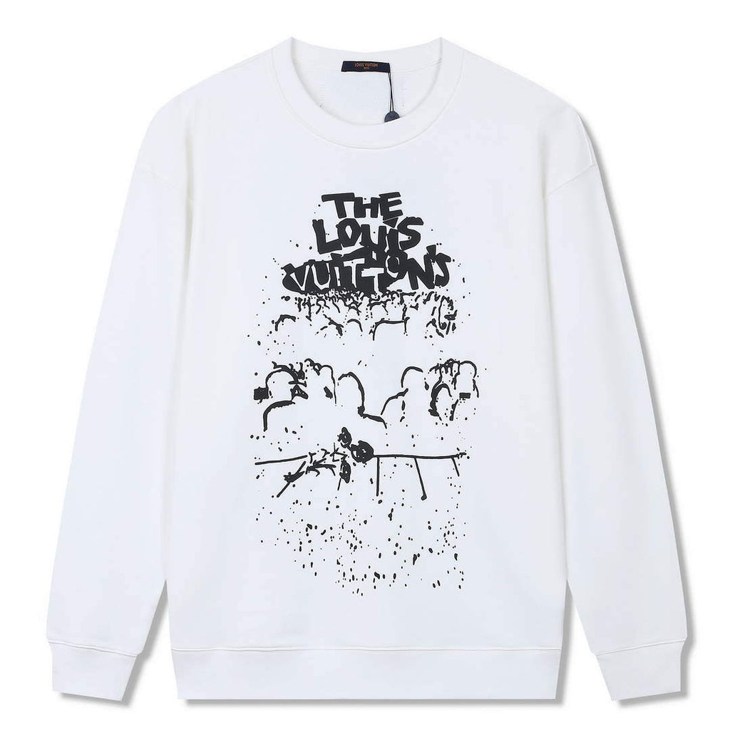 LV 1A9SVP Men's Women's Hoodie Crew Neck Sweatshirt L55762
