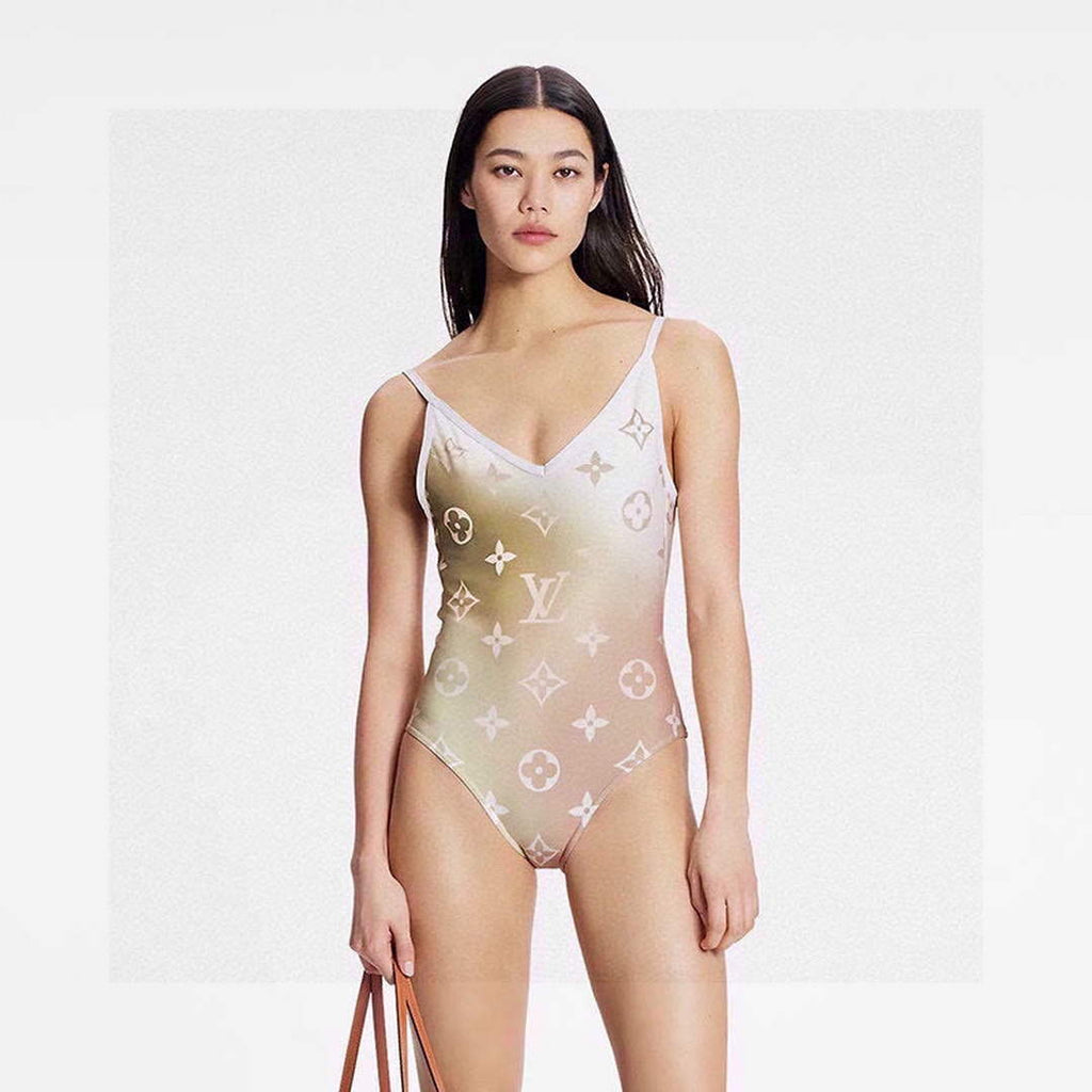LV 1A9X2H Louis Vuitton Women's Fashion One-Piece Swimsuit L65395