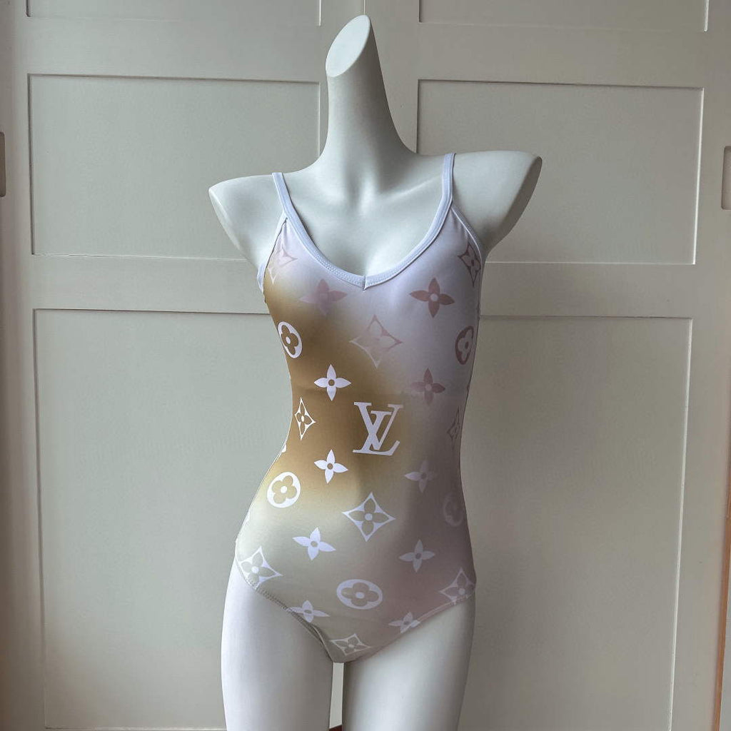 LV 1A9X2H Louis Vuitton Women's Fashion One-Piece Swimsuit L65395