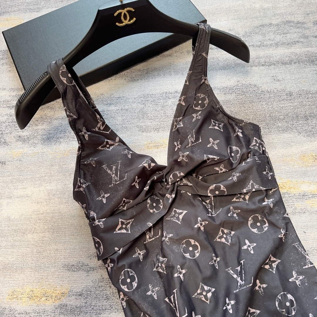 LV 1A9X2H Louis Vuitton Women's Fashion One-Piece Swimsuit L65397