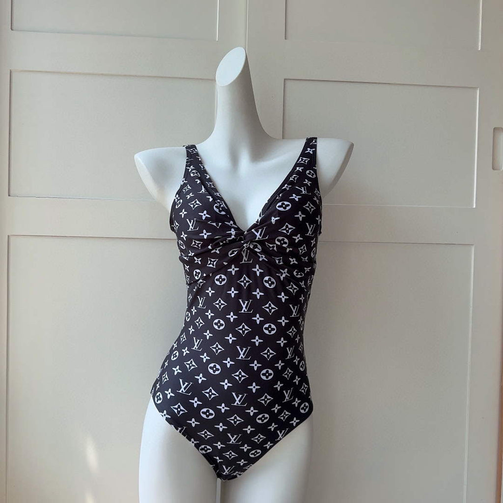 LV 1A9X2H Louis Vuitton Women's Fashion One-Piece Swimsuit L65400