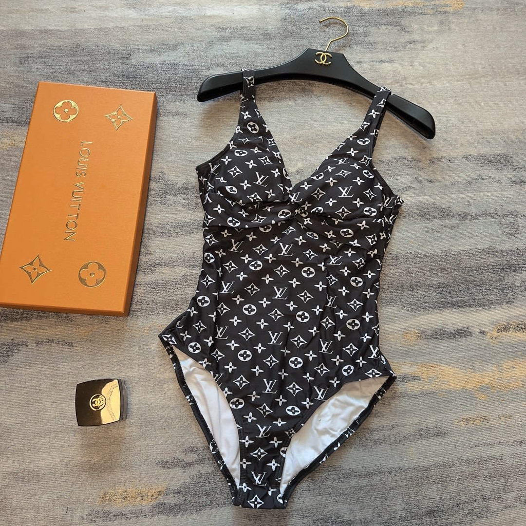 LV 1A9X2H Louis Vuitton Women's Fashion One-Piece Swimsuit L65400