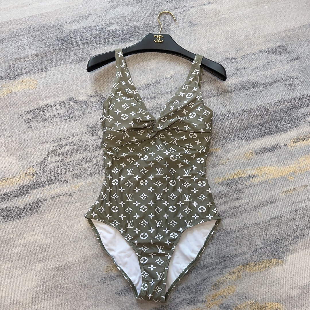 LV 1A9X2H Louis Vuitton Women's Fashion One-Piece Swimsuit L65402