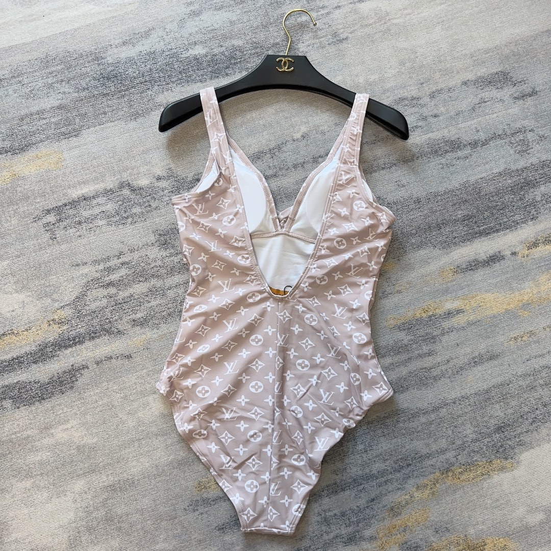 LV 1A9X2H Louis Vuitton Women's Fashion One-Piece Swimsuit L65404