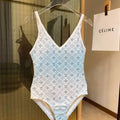LV 1A9X2H Louis Vuitton Women's Fashion One-Piece Swimsuit L65407 - S - View 1