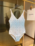 LV 1A9X2H Louis Vuitton Women's Fashion One-Piece Swimsuit L65407