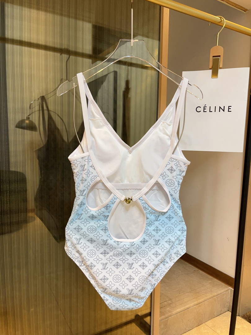 LV 1A9X2H Louis Vuitton Women's Fashion One-Piece Swimsuit L65407