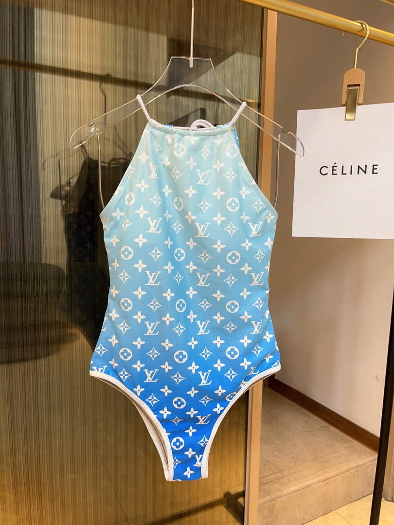 LV 1A9X2H Louis Vuitton Women's Fashion One-Piece Swimsuit L65408