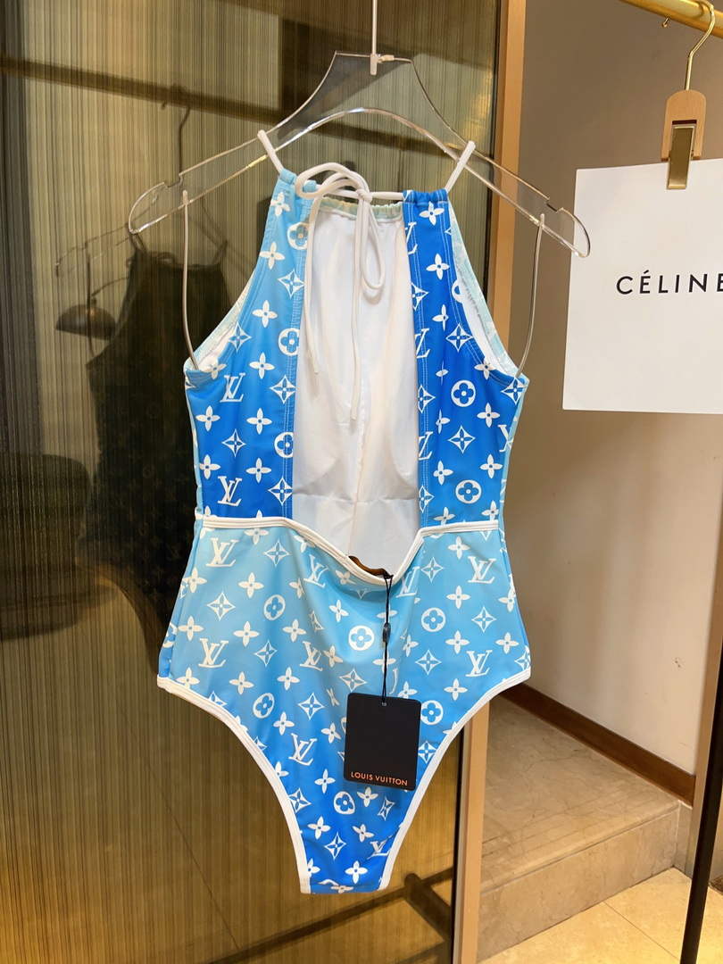 LV 1A9X2H Louis Vuitton Women's Fashion One-Piece Swimsuit L65408
