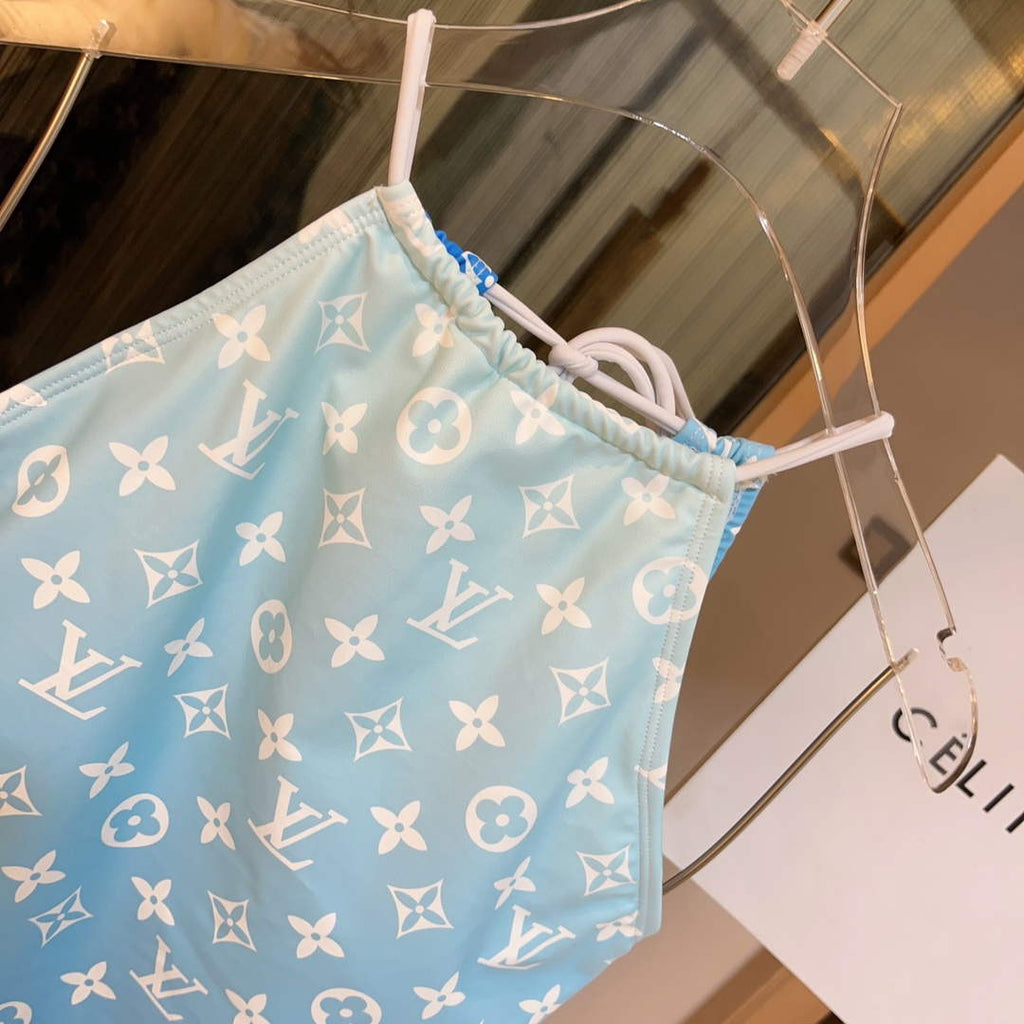 LV 1A9X2H Louis Vuitton Women's Fashion One-Piece Swimsuit L65408