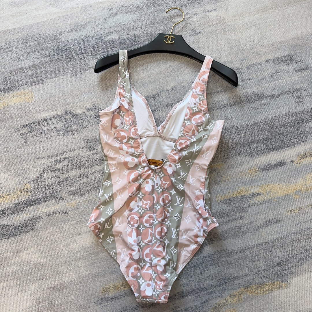 LV 1A9X2H Louis Vuitton Women's Fashion One-Piece Swimsuit L65410