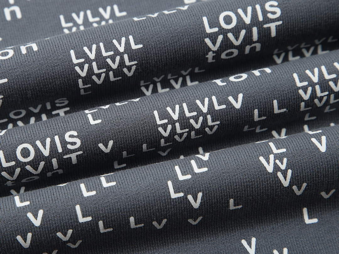 LV 1AA4TI Men's Hoodie Damier Spread Printed Sweatshirt L55735