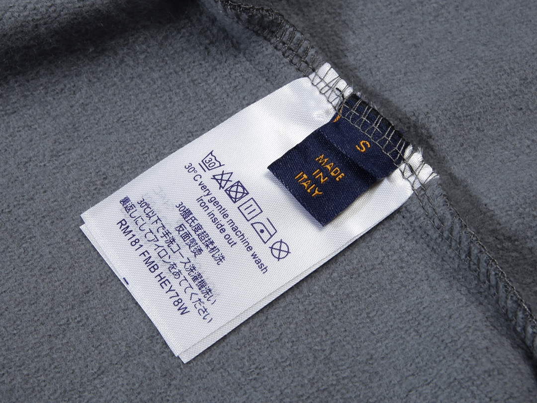 LV 1AA4TI Men's Hoodie Damier Spread Printed Sweatshirt L55735