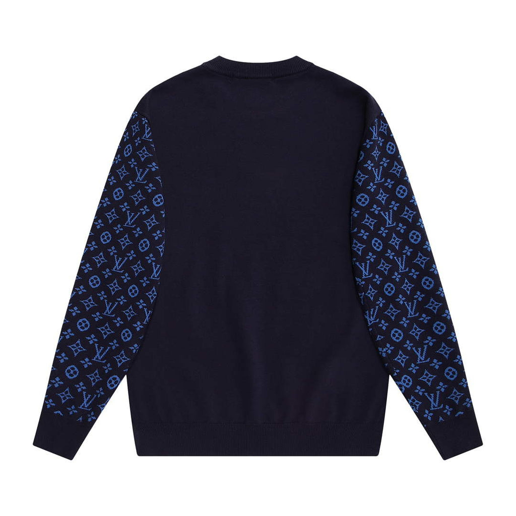 LV 1AA4TI Men's Hoodie Damier Spread Printed Sweatshirt L55736