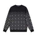 LV 1AA4TI Men's Hoodie Damier Spread Printed Sweatshirt L55737