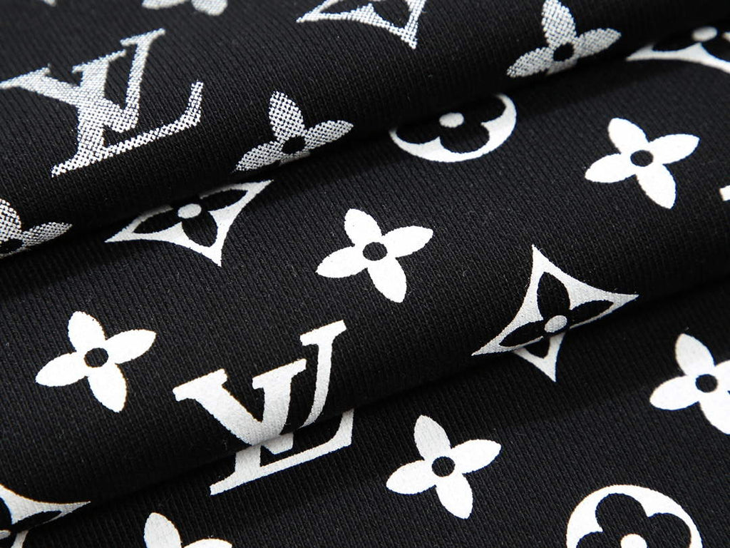LV 1AA4TI Men's Hoodie Damier Spread Printed Sweatshirt L55737