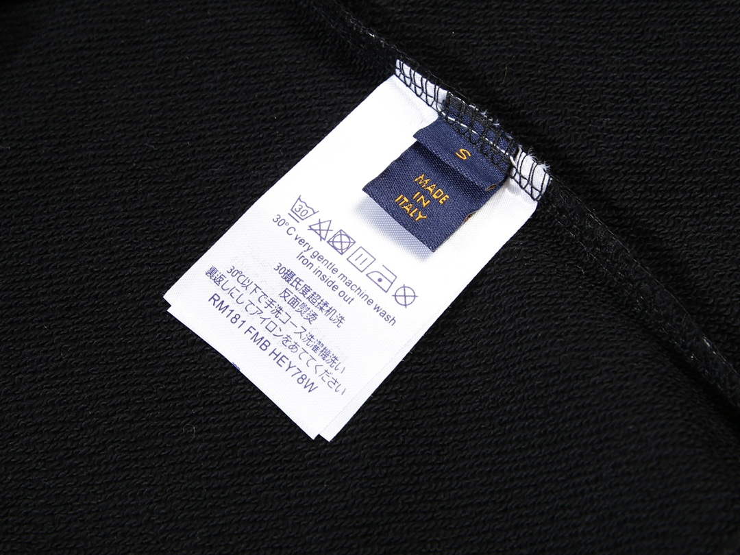 LV 1AA4TI Men's Hoodie Damier Spread Printed Sweatshirt L55737