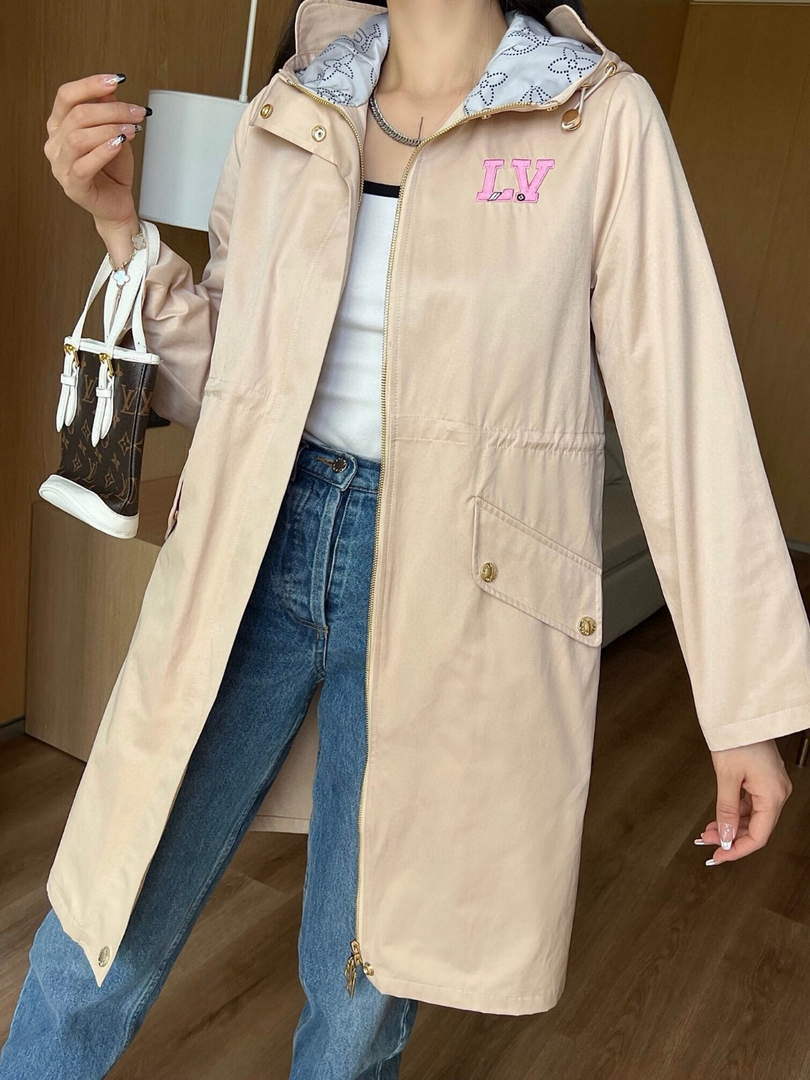 LV 1AAAWD Louis Vuitton Women's Fashion Clothing Coat L55725