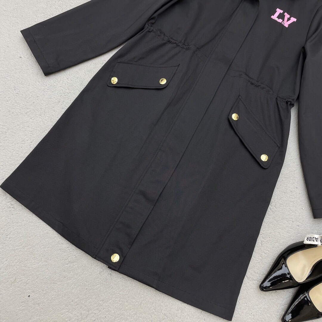 LV 1AAAWD Louis Vuitton Women's Fashion Clothing Coat L55726