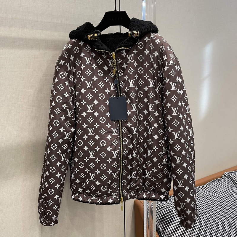 LV 1AAAWD Louis Vuitton Women's Fashion Clothing Coat L55727