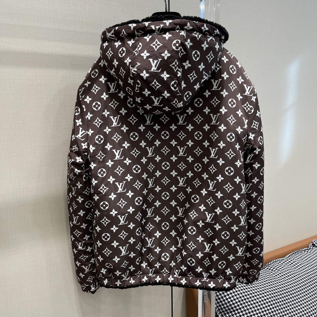 LV 1AAAWD Louis Vuitton Women's Fashion Clothing Coat L55727