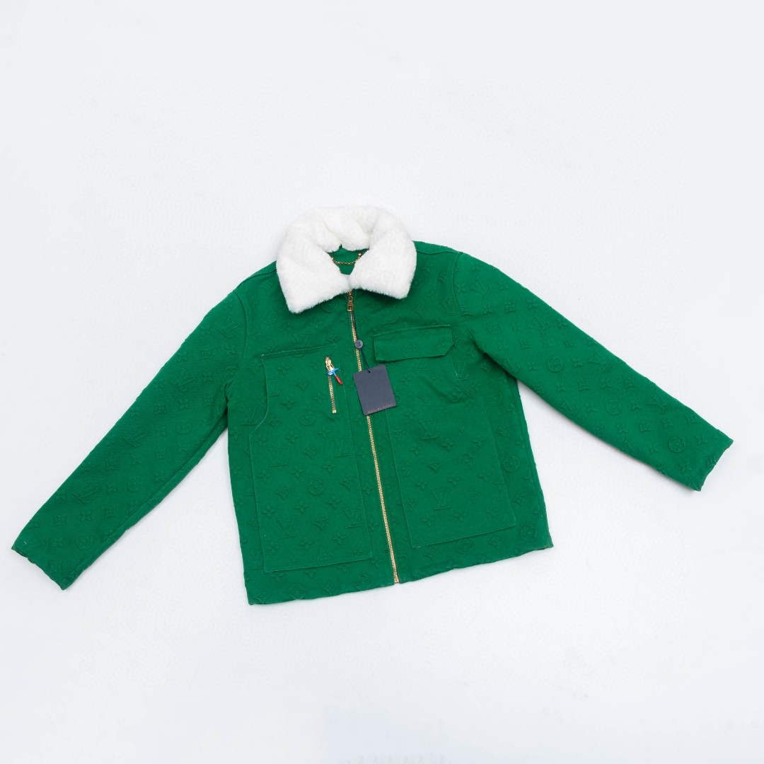 LV 1AAAWD Louis Vuitton Women's Fashion Clothing Coat L55728