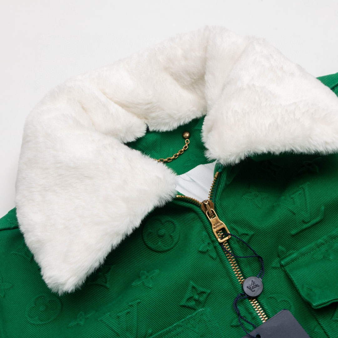 LV 1AAAWD Louis Vuitton Women's Fashion Clothing Coat L55728