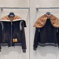 LV 1AAAWD Louis Vuitton Women's Fashion Clothing Jacket L55731 - S - View 1