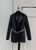 LV 1AA8SY Louis Vuitton Women's Fashion Clothing Wrap Coat L55723