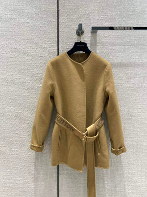 LV 1AA8SY Louis Vuitton Women's Fashion Clothing Wrap Coat L55724 - S - View 1