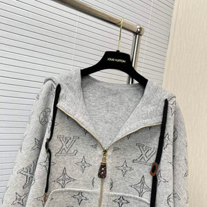 LV 1AAAWE Louis Vuitton Women's Fashion Clothing Coat L55733 - S - View 2