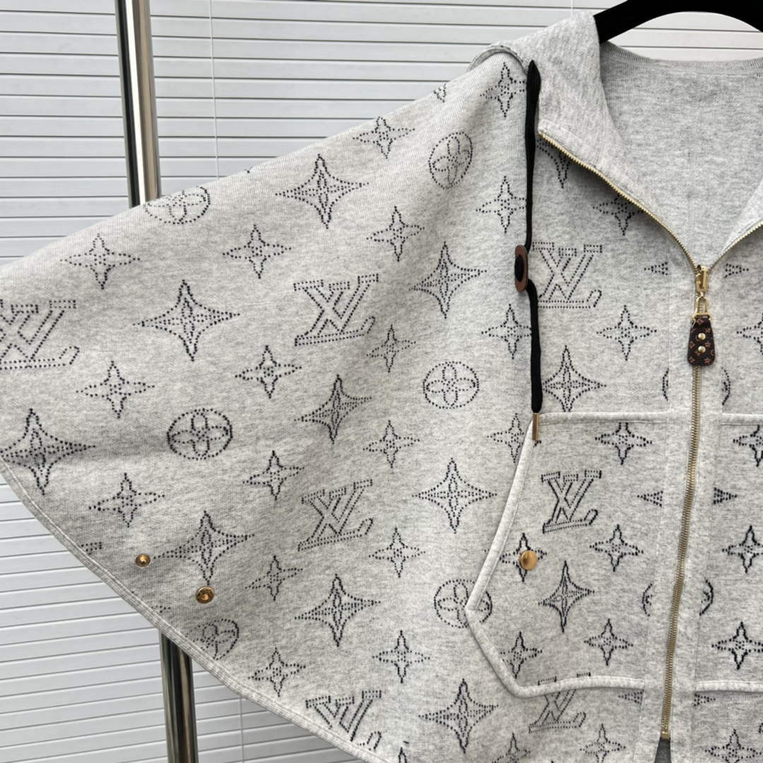 LV 1AAAWE Louis Vuitton Women's Fashion Clothing Coat L55733