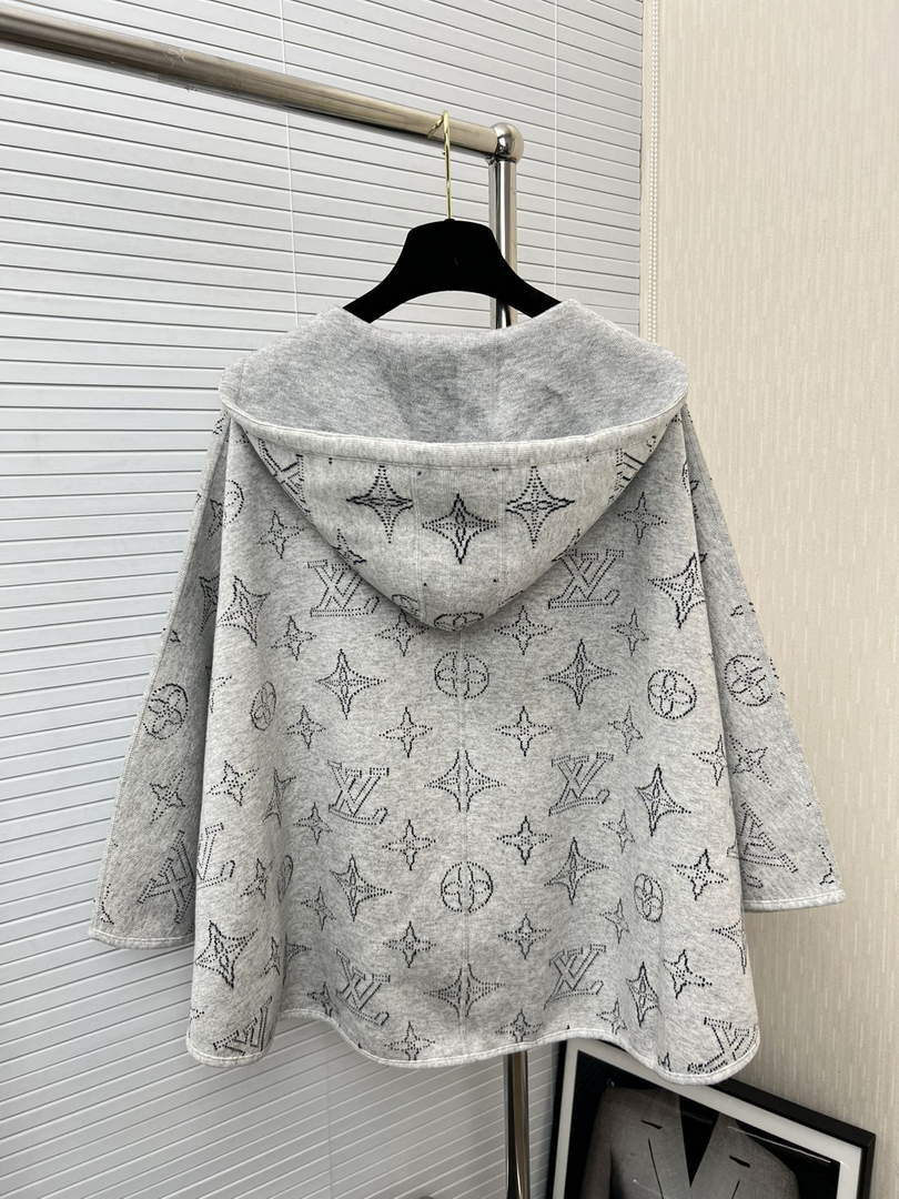 LV 1AAAWE Louis Vuitton Women's Fashion Clothing Coat L55733